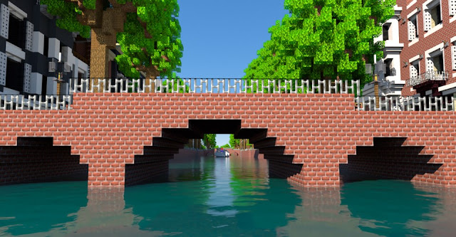 Recriação de Amsterdã em Minecraft é ridiculamente precisa