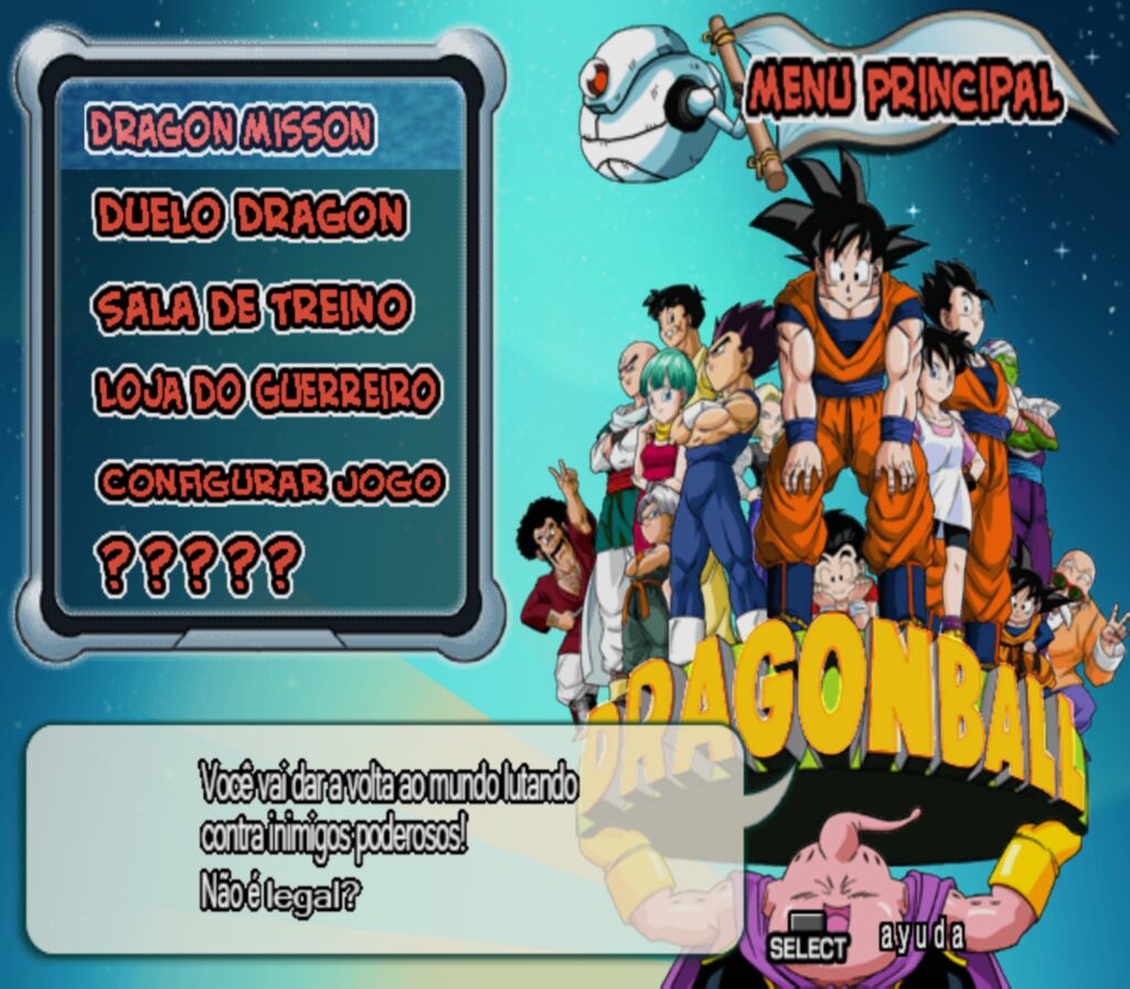 Dragon Ball Z Infinite World legendado em português para