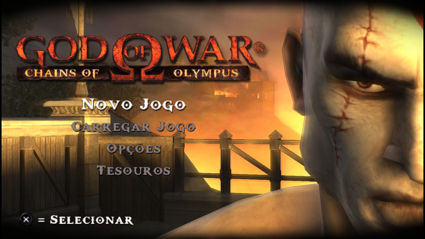 Como por tradução PT BR no GOD OF WAR CHAINS OF OLYMPUS PSP 