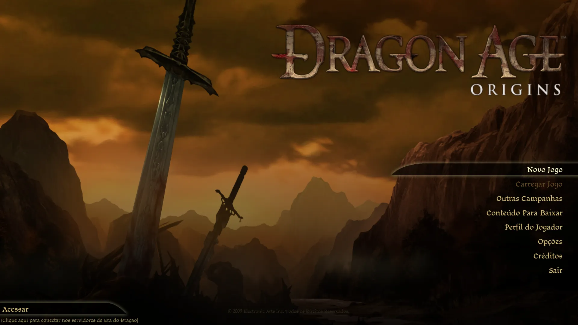 Dragon Age - Origins - Ultimate Edition (2010) PC 1 Download Patch Tradução Português PT-BR para Computador
