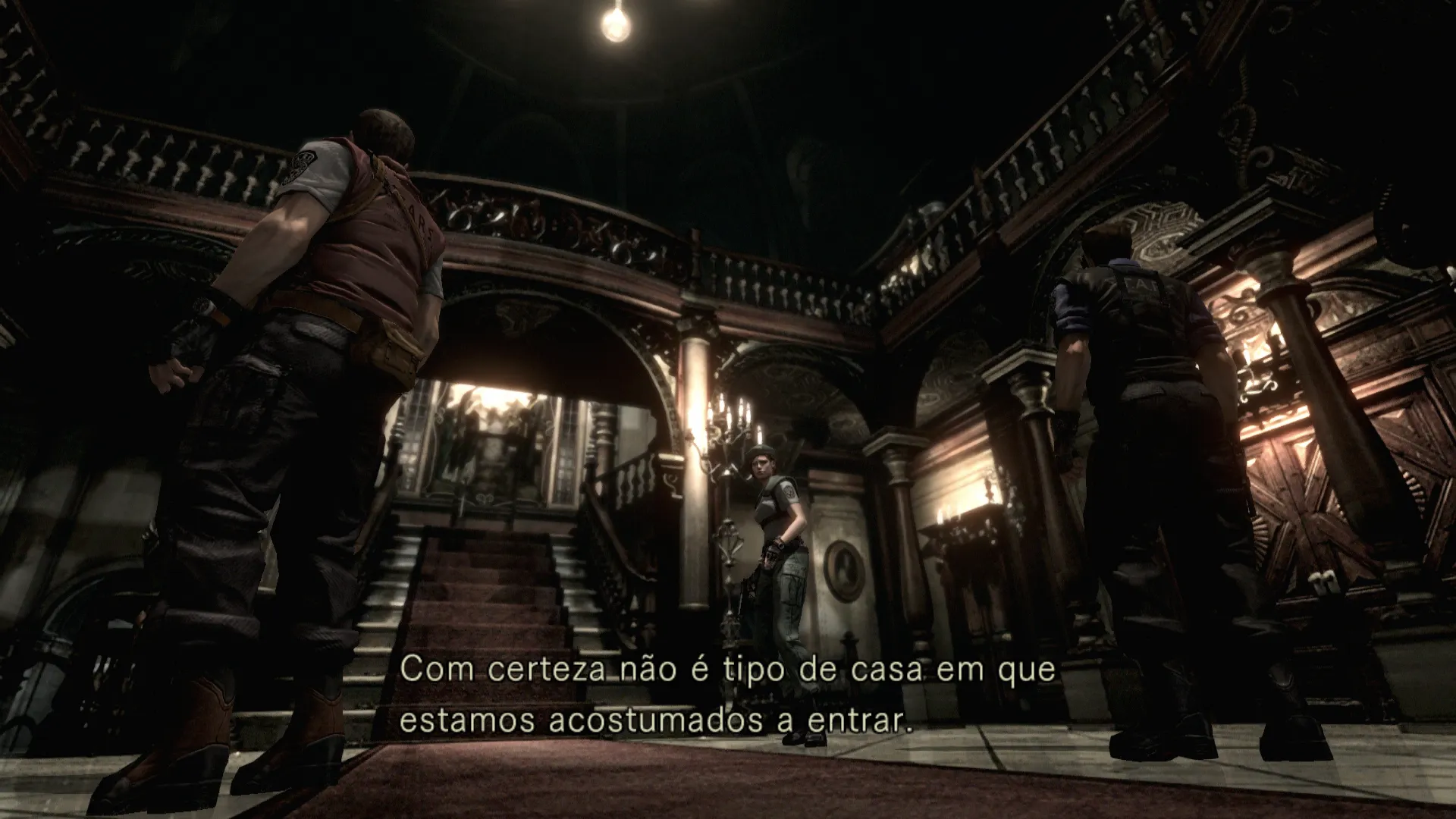 Resident Evil - HD Remaster (2015) PC 3 Download Patch Tradução e Dublagem Português PT-BR para Computador