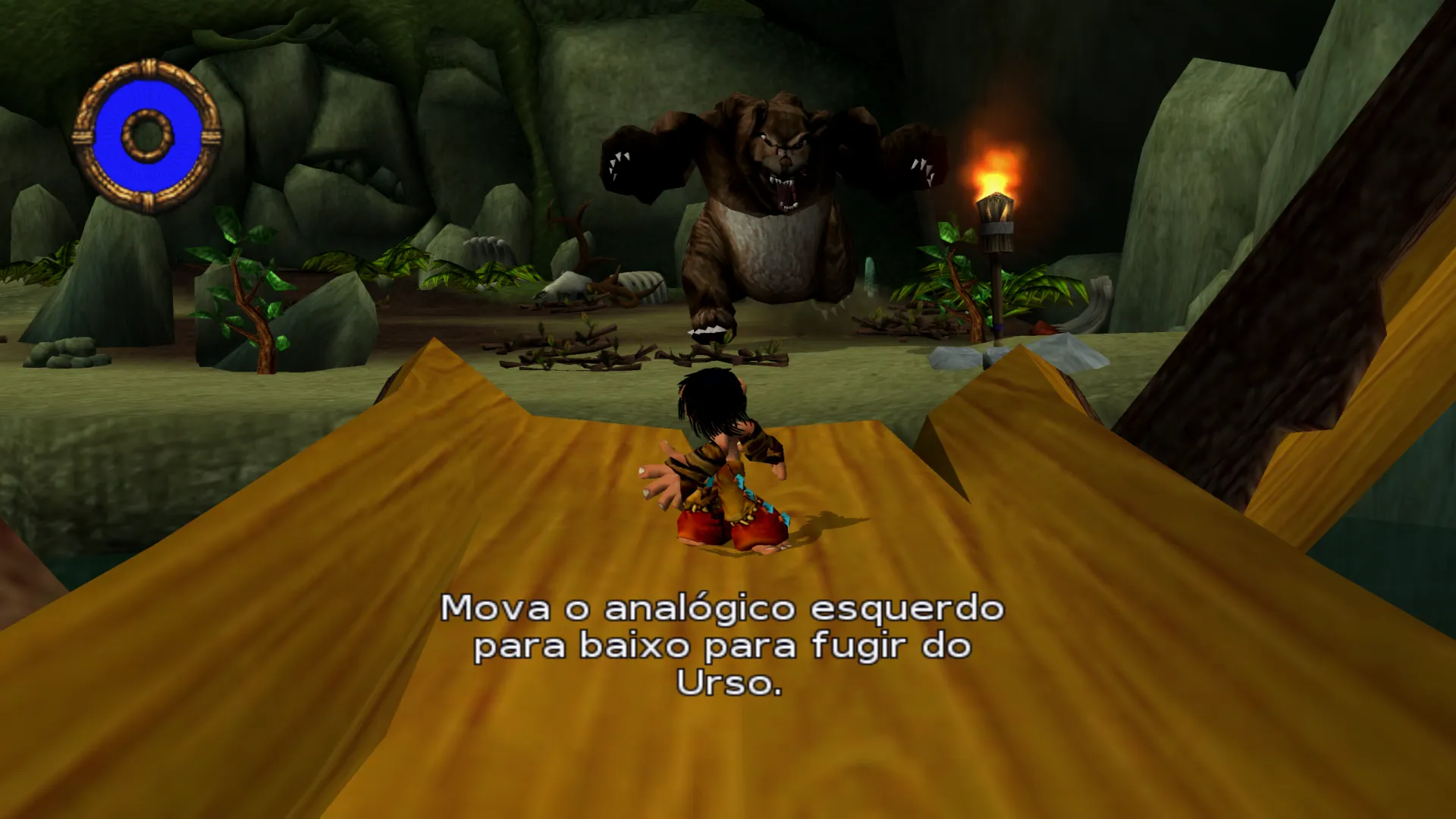 Brave - The Search for Spirit Dancer (2005) PS2 4 Download Patch Tradução Português PT-BR para PlayStation 2