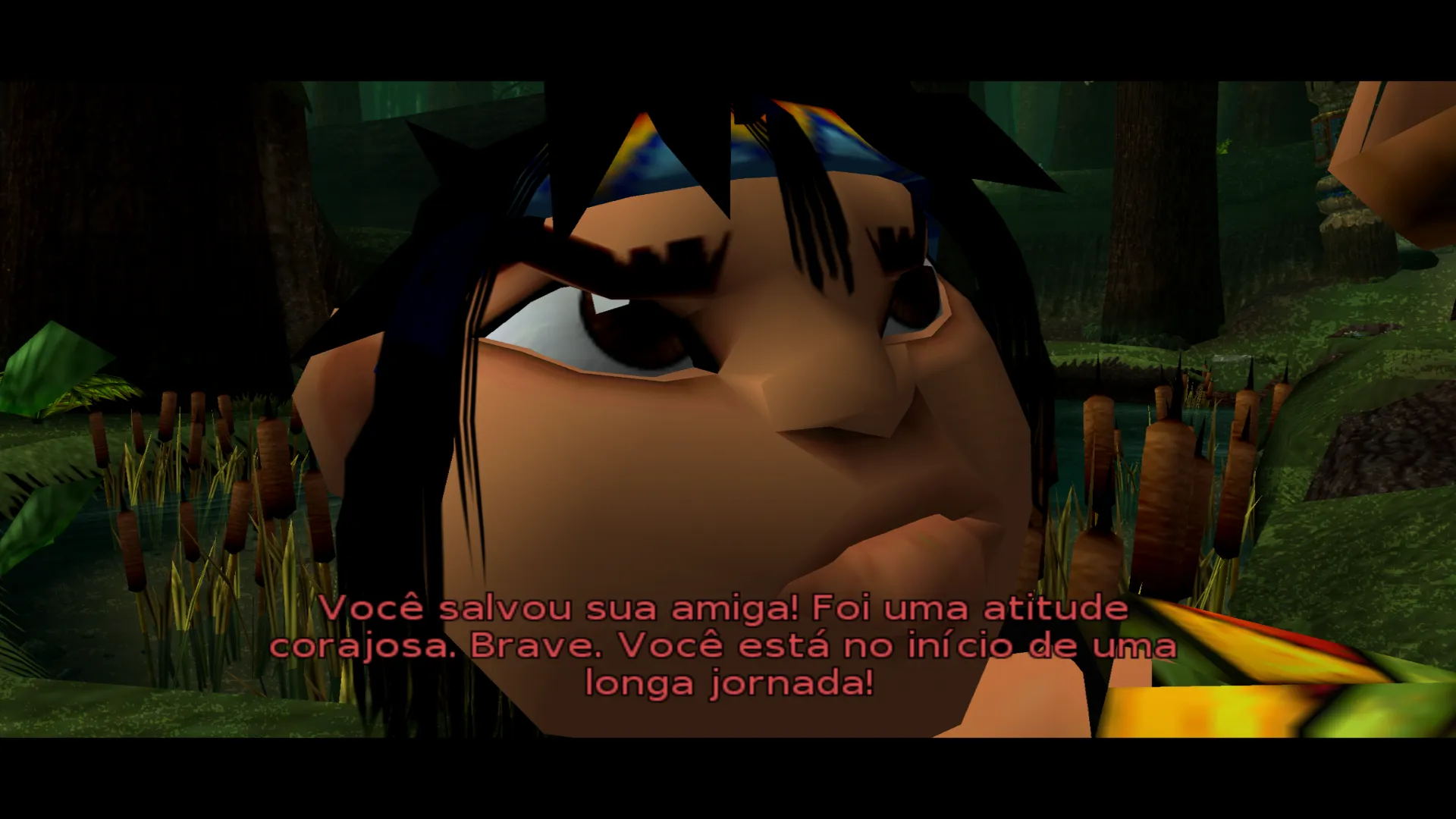 Brave - The Search for Spirit Dancer (2005) PS2 5 Download Patch Tradução Português PT-BR para PlayStation 2