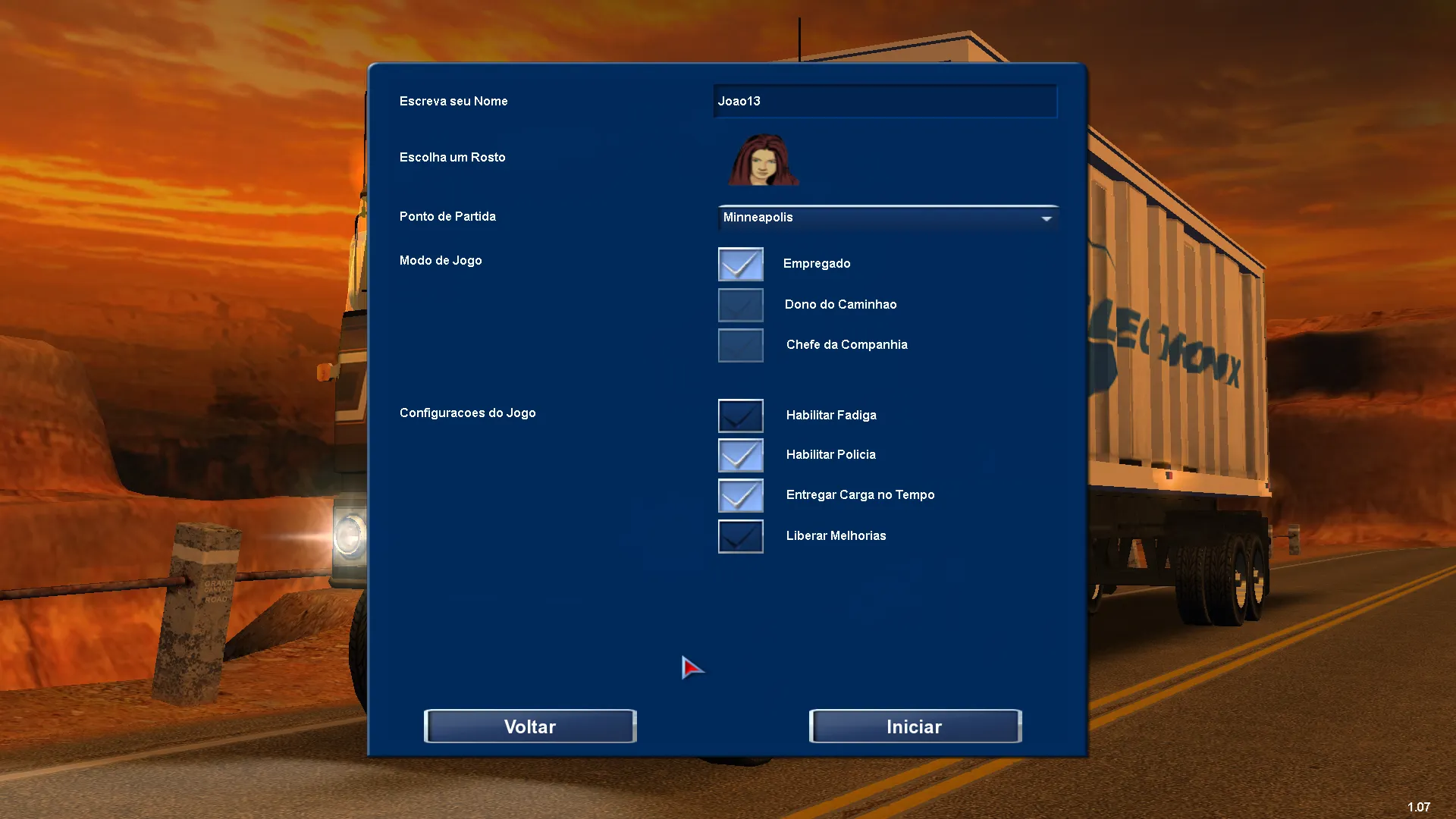 18 Wheels Of Steel - Pedal To The Metal (2004) PC 2 Download Patch Tradução Português PT-BR para Computador