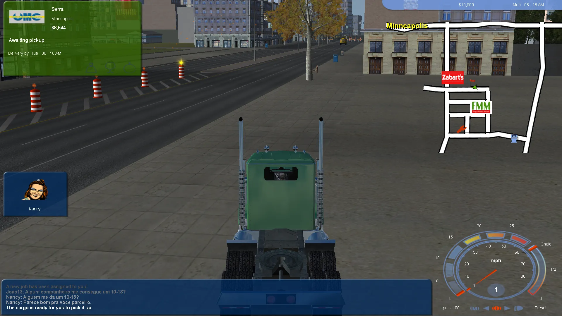 18 Wheels Of Steel - Pedal To The Metal (2004) PC 3 Download Patch Tradução Português PT-BR para Computador