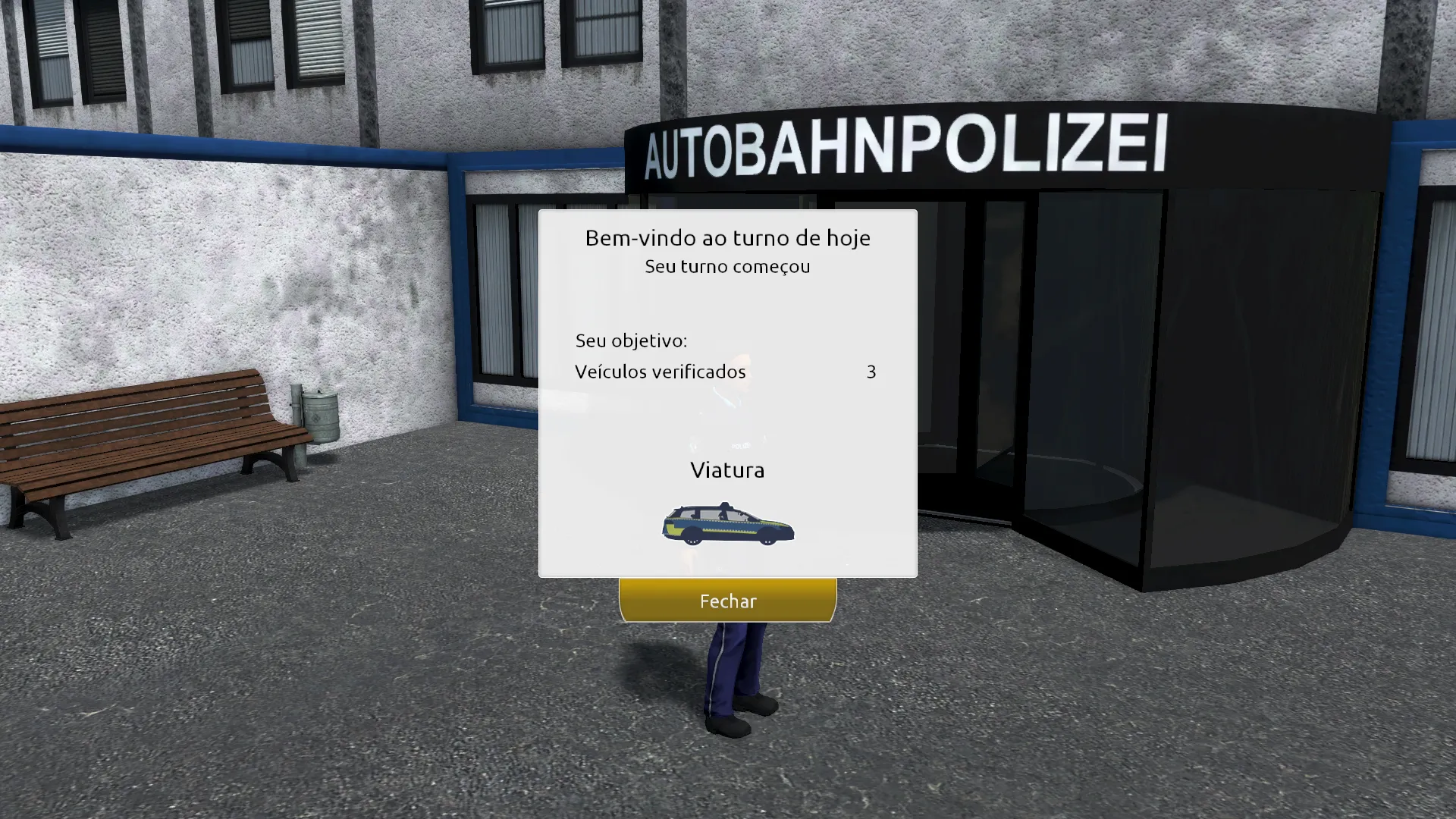 Autobahn Police Simulator (2015) PC 2 Download Patch Tradução Português PT-BR para Computador