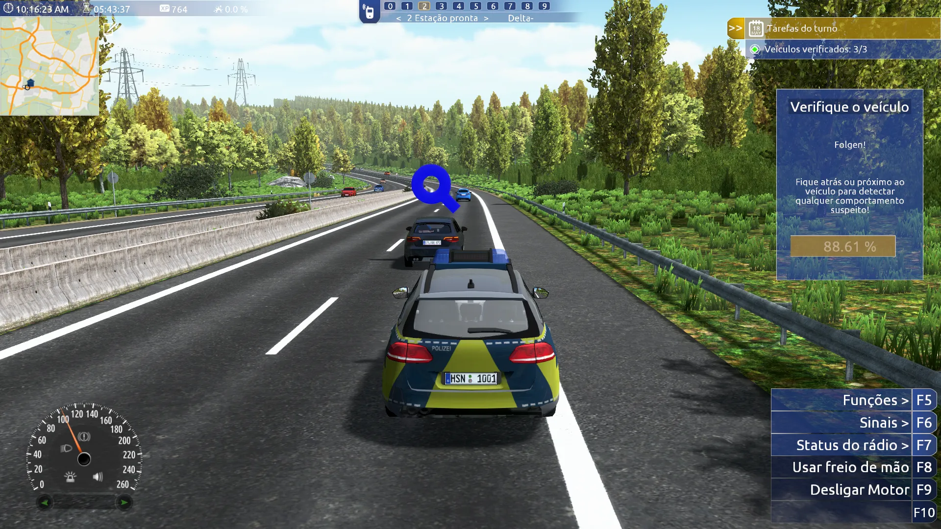 Autobahn Police Simulator (2015) PC 4 Download Patch Tradução Português PT-BR para Computador
