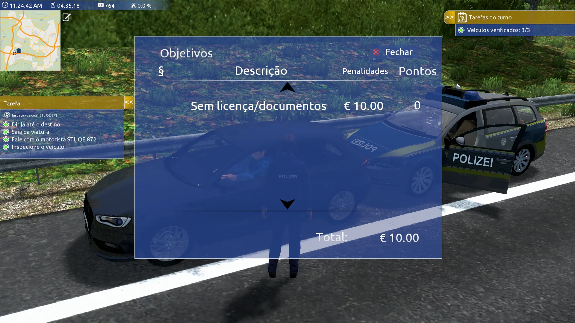 Autobahn Police Simulator (2015) PC 6 Download Patch Tradução Português PT-BR para Computador