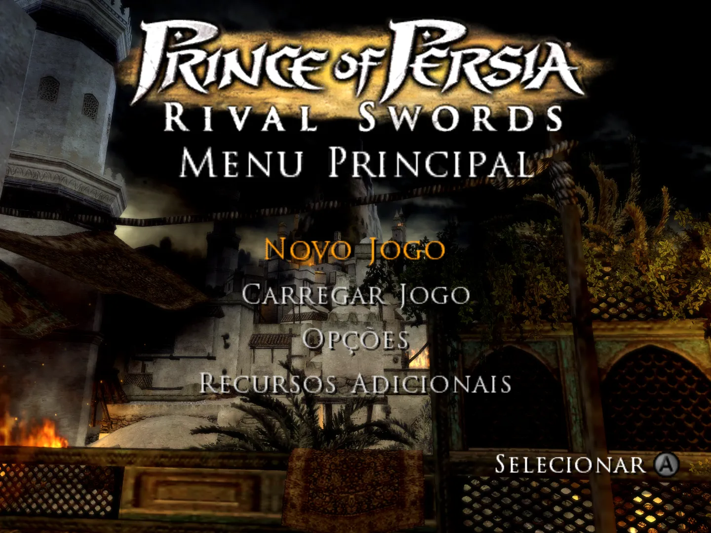 Prince Of Persia - Rival Swords (2005) Wii 2 Download Patch Tradução Português PT-BR para Wii