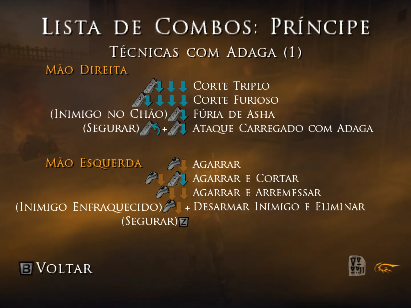 Prince Of Persia - Rival Swords (2005) Wii 6 Download Patch Tradução Português PT-BR para Wii
