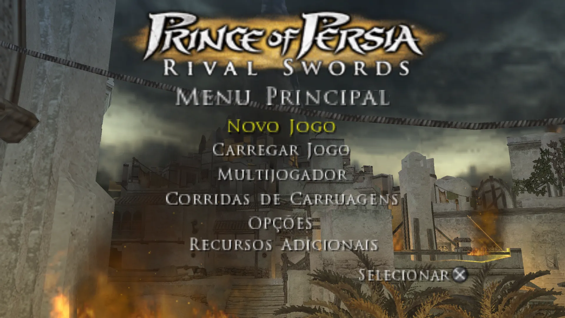 Prince Of Persia - Rival Swords (2007) PSP 1 Download Patch Tradução Português PT-BR para PlayStation Portable