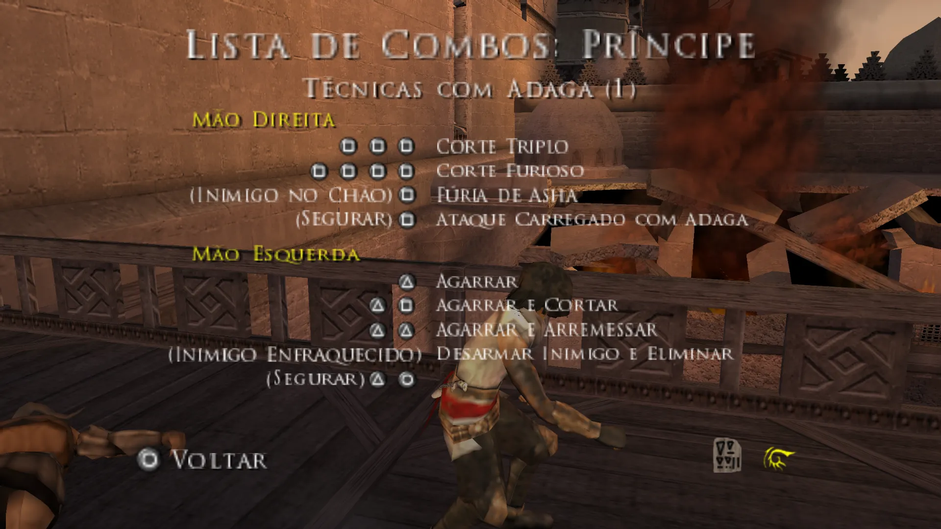 Prince Of Persia - Rival Swords (2007) PSP 6 Download Patch Tradução Português PT-BR para PlayStation Portable