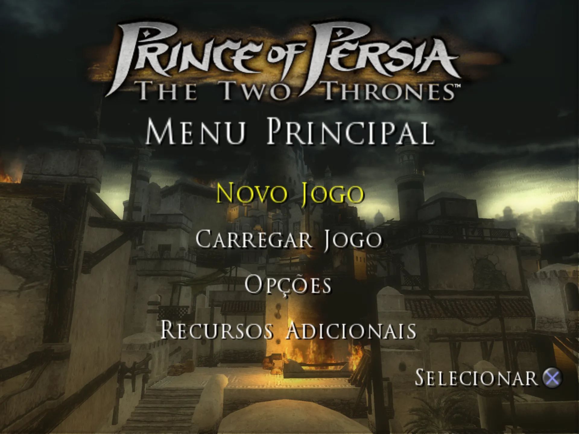Prince Of Persia - The Two Thrones (2005) PS2 2 Download Patch Tradução Português PT-BR para PlayStation 2