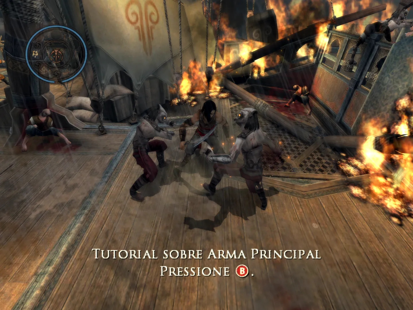 Prince Of Persia - Warrior Within (2004) GC 4 Download Patch Tradução Português PT-BR para GameCube