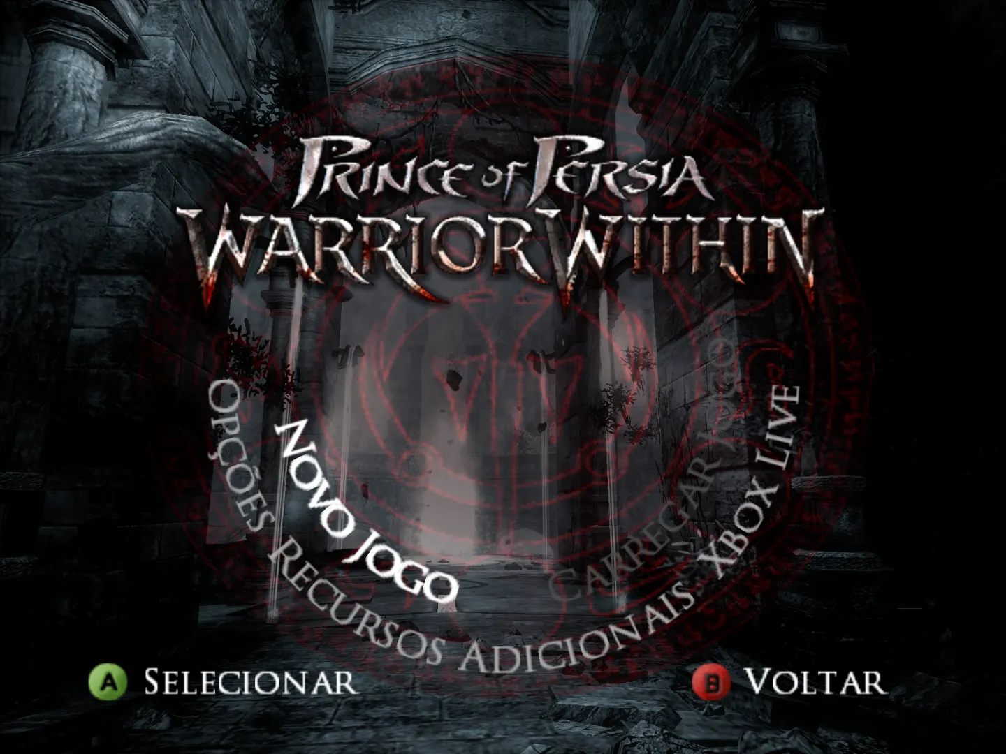 Prince Of Persia - Warrior Within (2004) XBOX 2 Download Patch Tradução Português PT-BR para Xbox Clássico