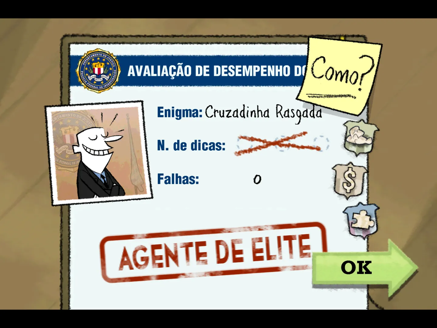 Puzzle Agent (2010) iOS 5 Download Patch Tradução Português PT-BR para iOS