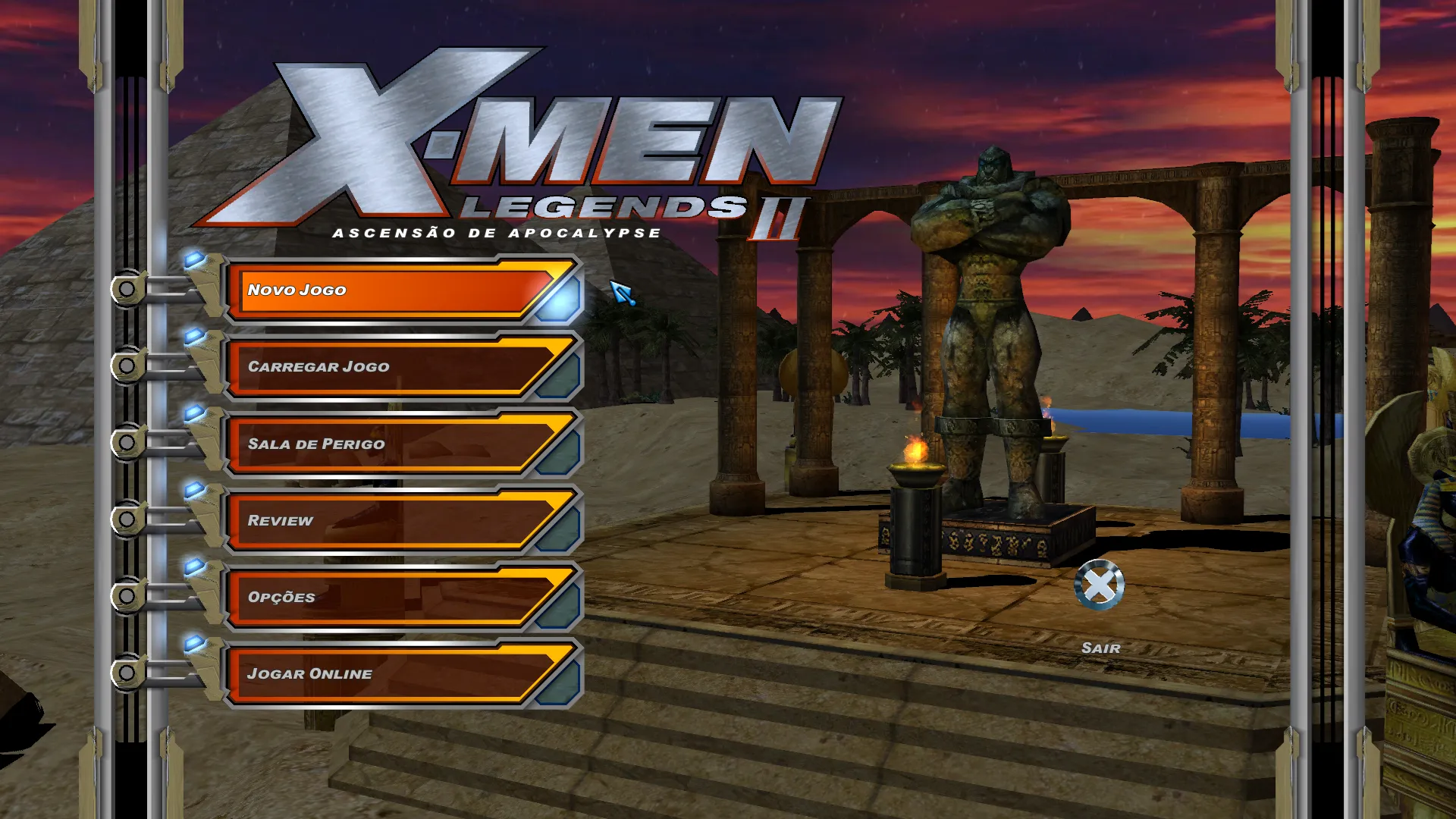 X-Men Legends II - Rise of Apocalypse (2005) PC 1 Download Patch Tradução Português PT-BR para Computador