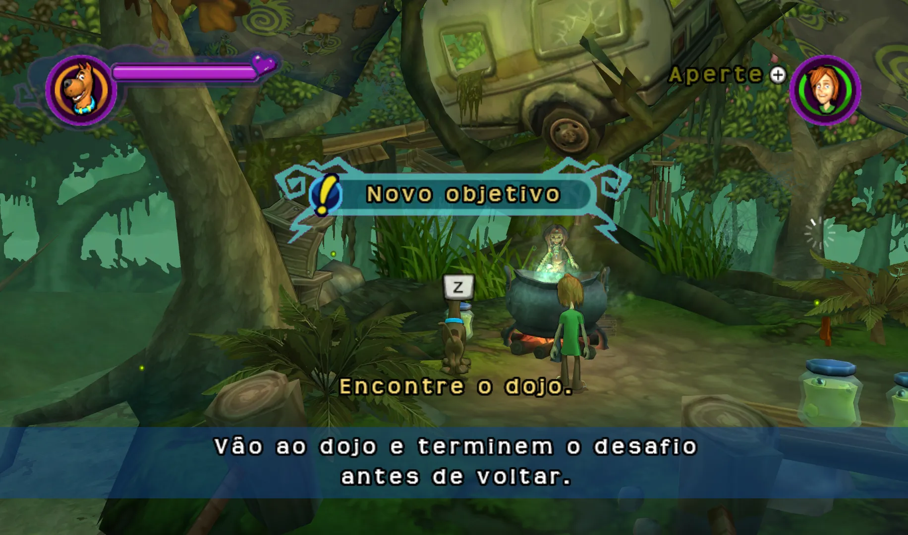 Scooby-Doo! and the Spooky Swamp (2010) Wii 6 Download Patch Tradução Português PT-BR para Wii
